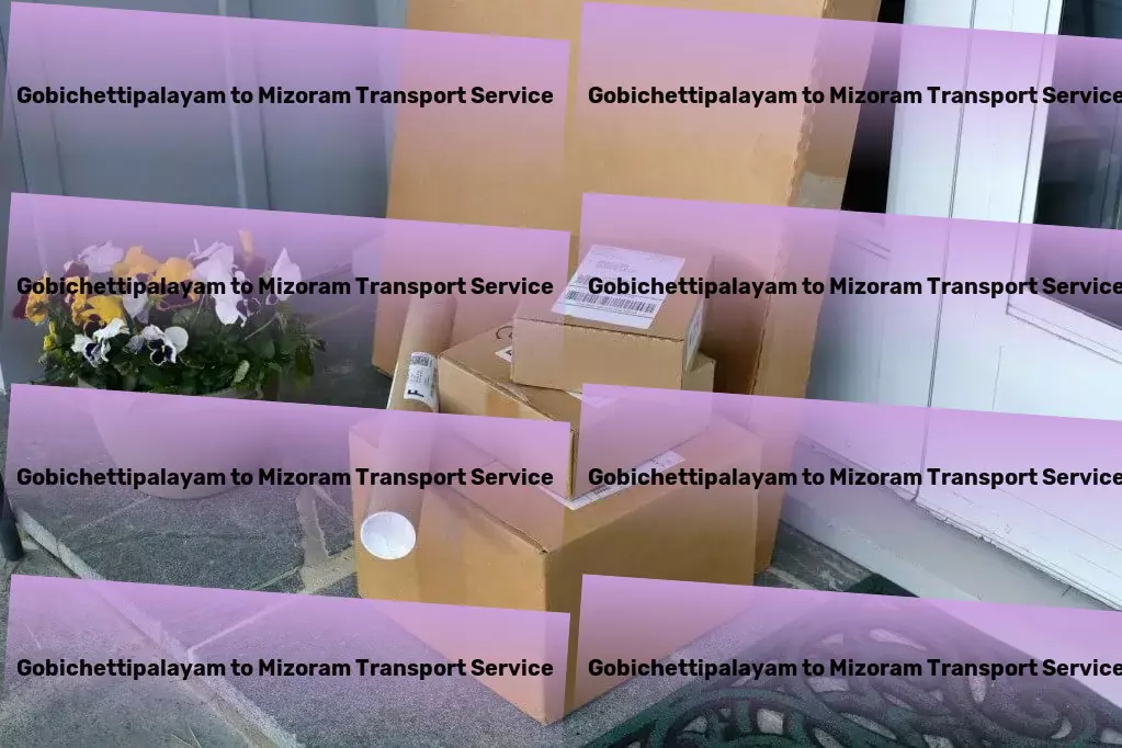 Gobichettipalayam to Mizoram Transport Direct cargo shipping solutions