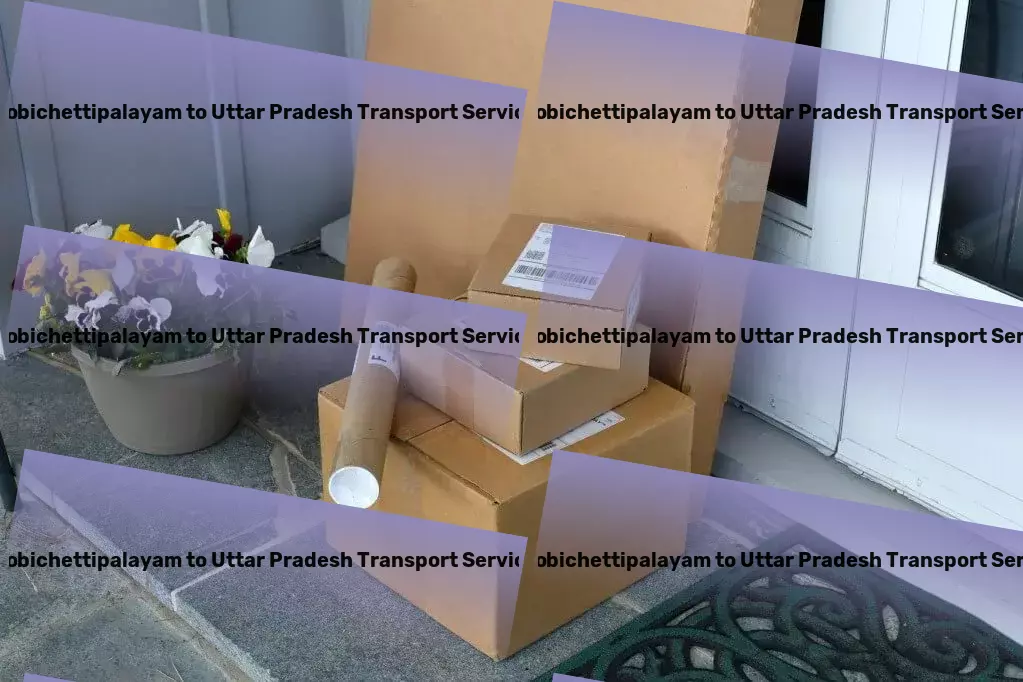 Gobichettipalayam to Uttar Pradesh Transport Multi-regional goods shipment