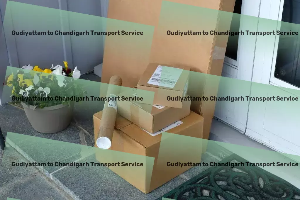 Gudiyattam to Chandigarh Transport Rapid cargo forwarding