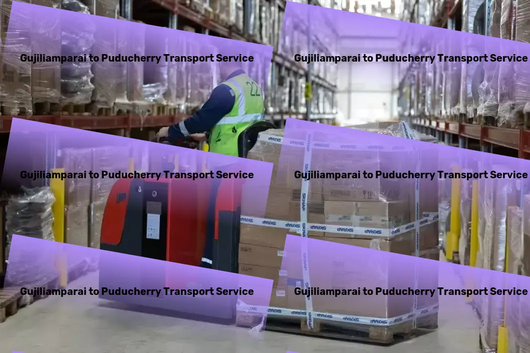 Gujiliamparai to Puducherry Transport Unparalleled expertise in Indian logistics and transport! - Secure household parcel