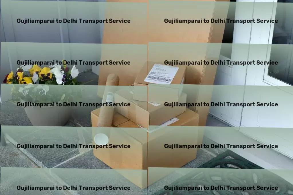 Gujiliamparai to Delhi Transport Transporter network services