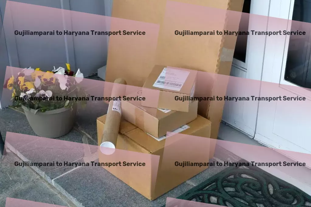 Gujiliamparai to Haryana Transport Transforming the way you store everything! - Professional freight forwarding