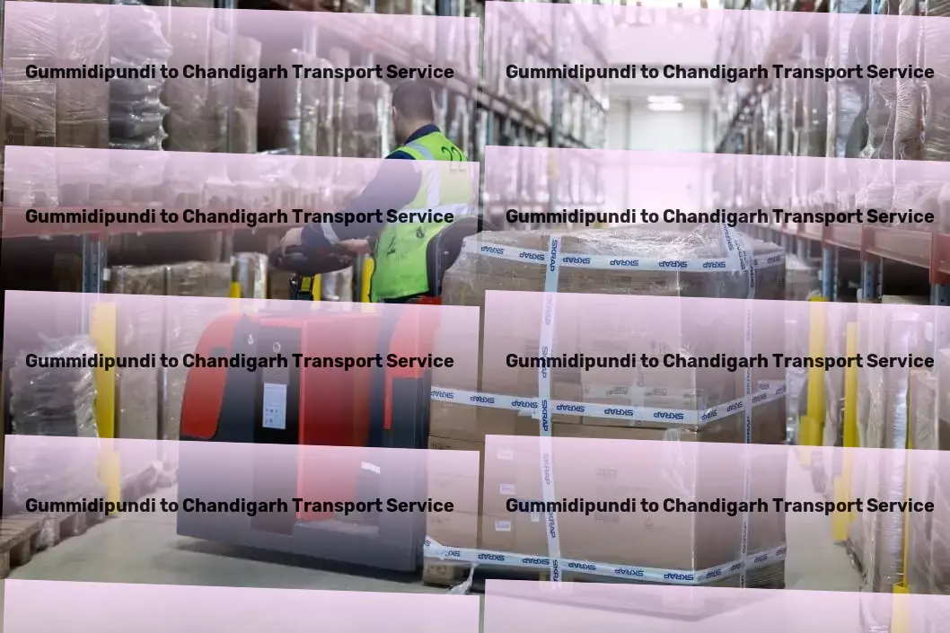 Gummidipundi to Chandigarh Transport Optimizing routes, maximizing efficiency: Your logistic advantage in India! - High-volume packers and movers