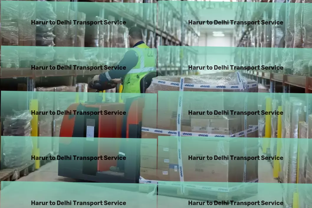 Harur to Delhi Transport High-capacity package delivery