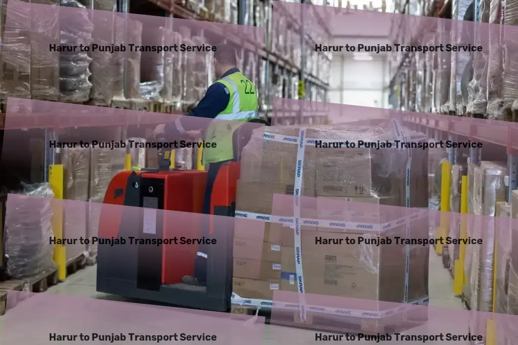 Harur to Punjab Transport Efficiency in motion: India's premier goods transport service! - Full-service cargo transport