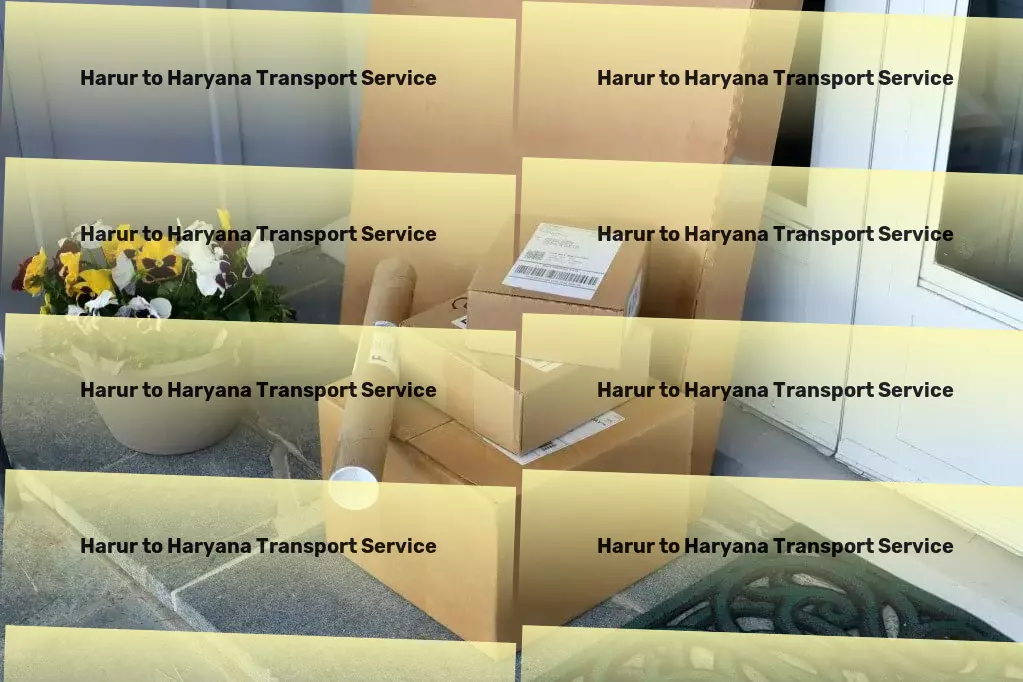 Harur to Haryana Transport Crafting custom solutions for India's logistic challenges! - Heavy load logistics solutions