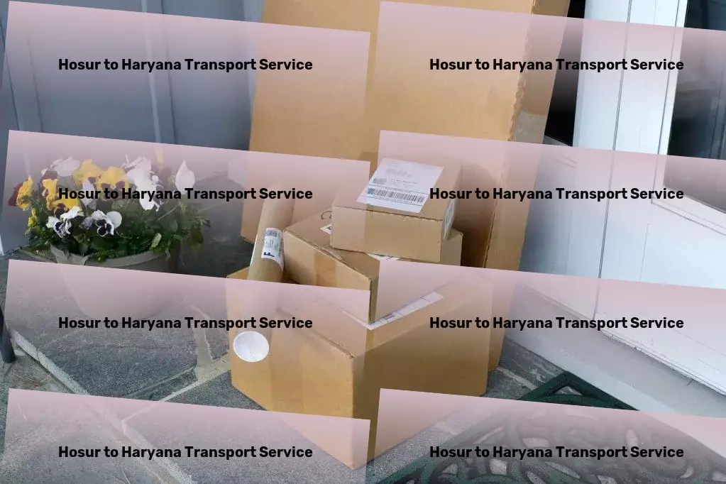 Hosur to Haryana Transport Efficiency in motion: India's premier goods transport service! - Citywide freight forwarding