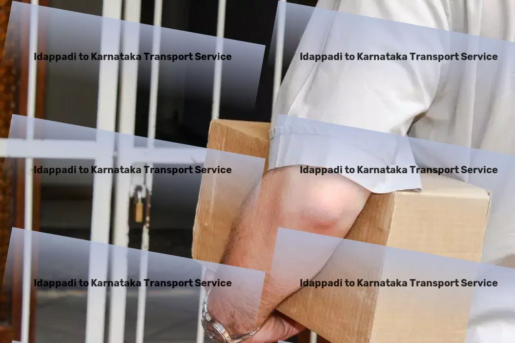 Idappadi to Karnataka Transport Construction equipment transport