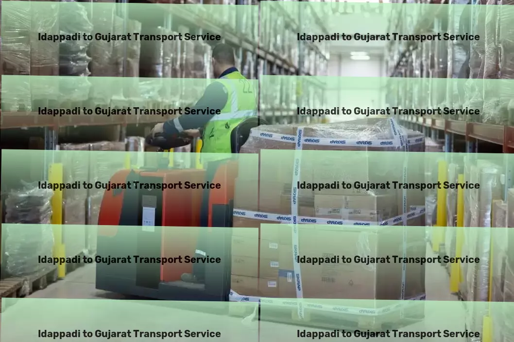 Idappadi to Gujarat Transport Fast freight and logistics