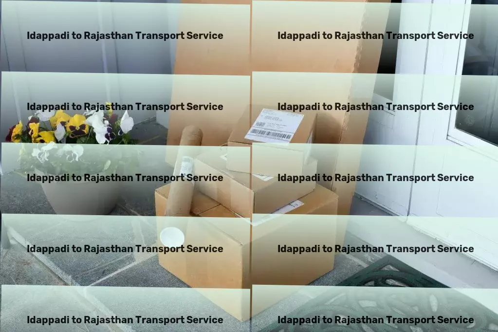 Idappadi to Rajasthan Transport Heavy goods transport services