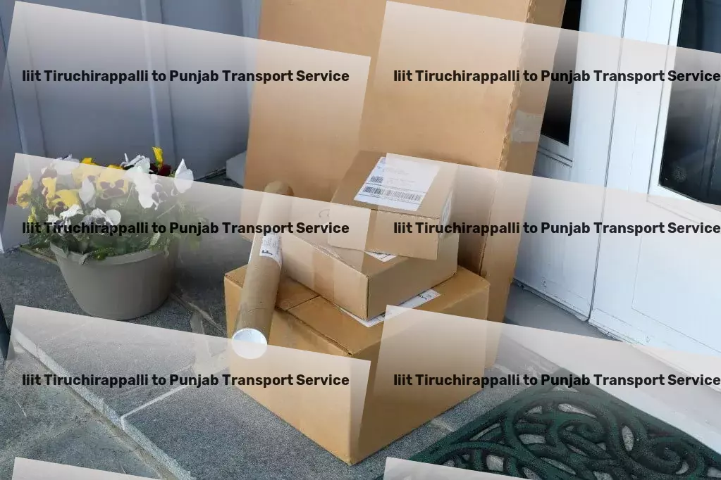 Iiit Tiruchirappalli to Punjab Transport Nationwide freight