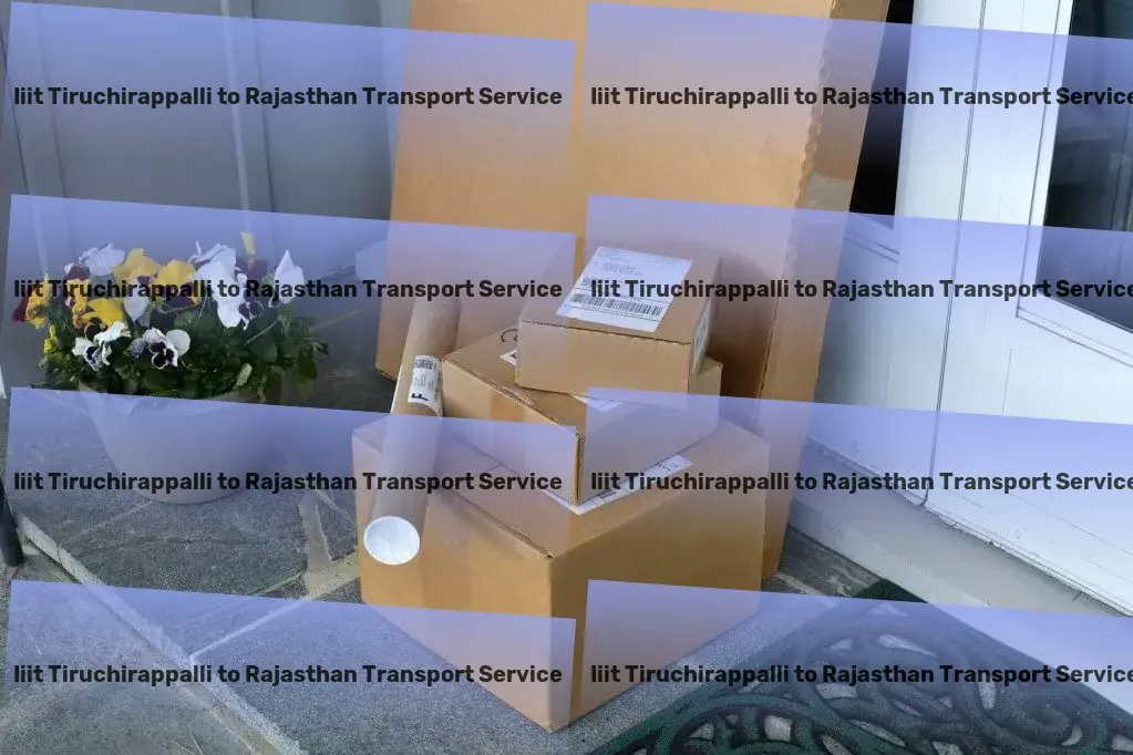 Iiit Tiruchirappalli to Rajasthan Transport Large-scale distribution services