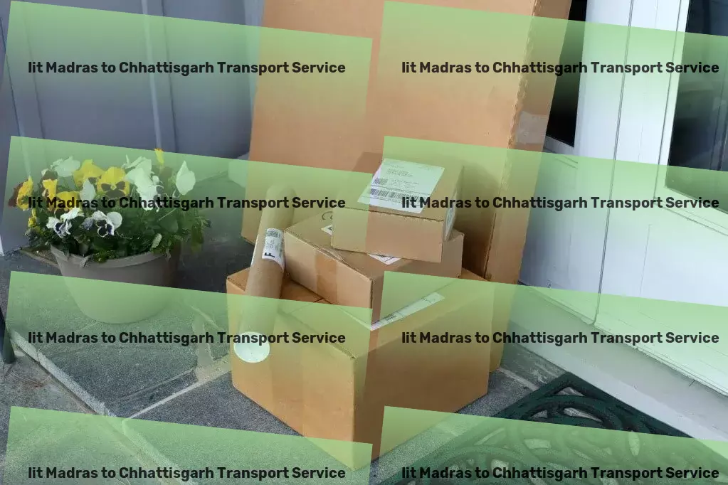 Iit Madras to Chhattisgarh Transport Express road freight solutions