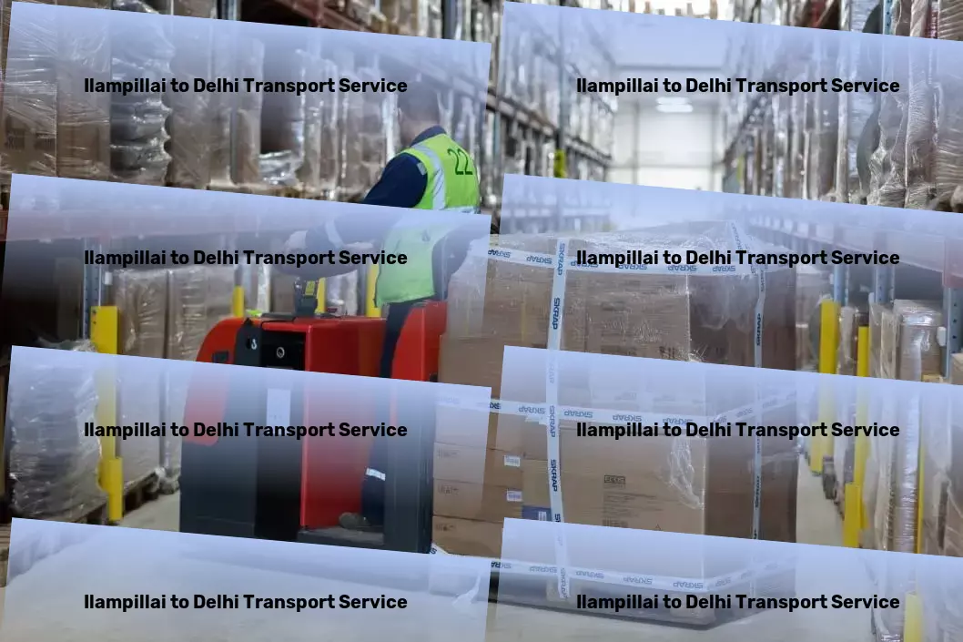 Ilampillai to Delhi Transport Nationwide goods logistics