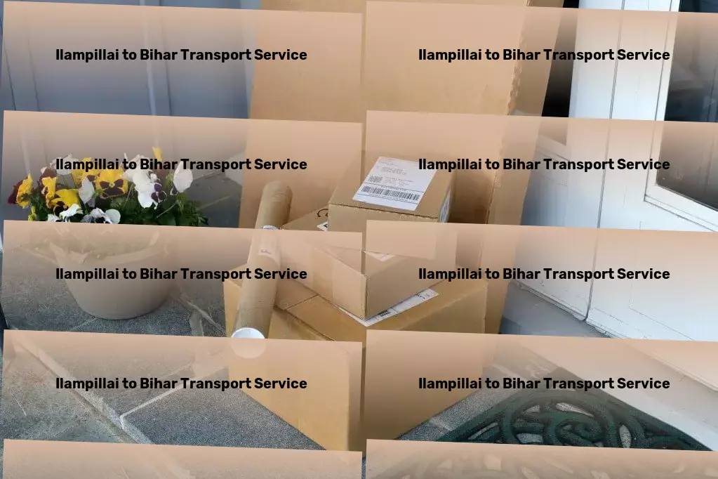 Ilampillai to Bihar Transport Crafting custom solutions for India's logistic challenges! - Local heavy load shipping