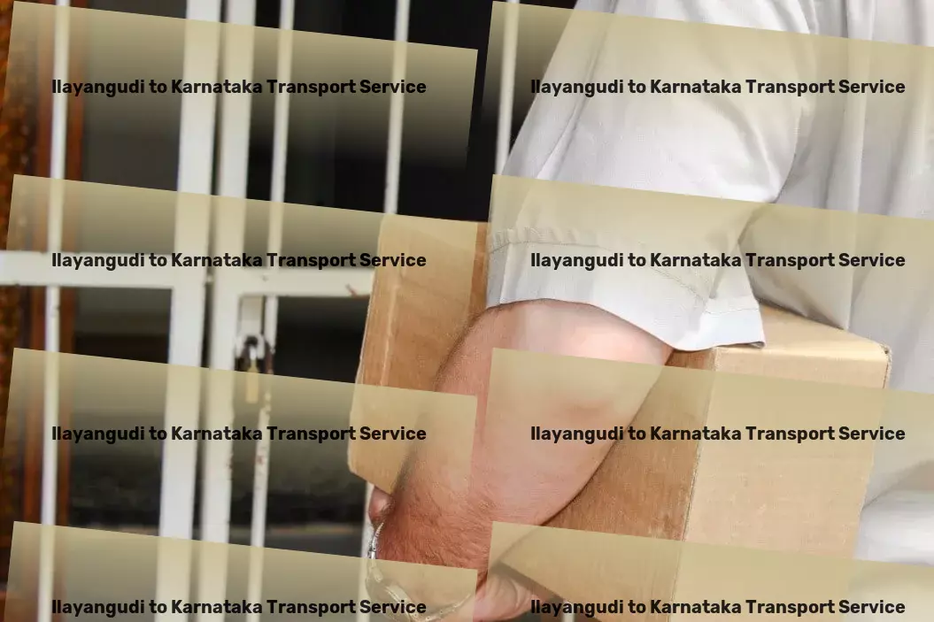 Ilayangudi to Karnataka Transport Large item courier services