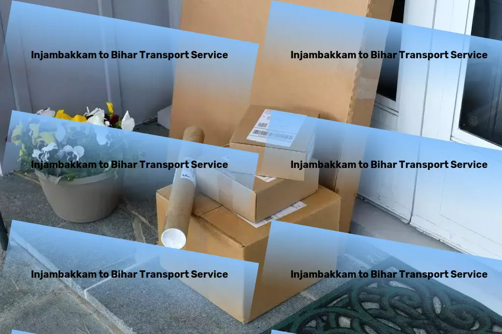 Injambakkam to Bihar Transport Rapid courier services