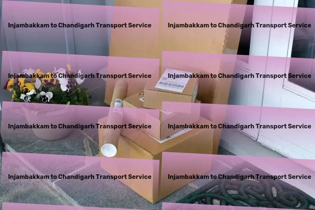 Injambakkam to Chandigarh Transport Express goods shipment solutions