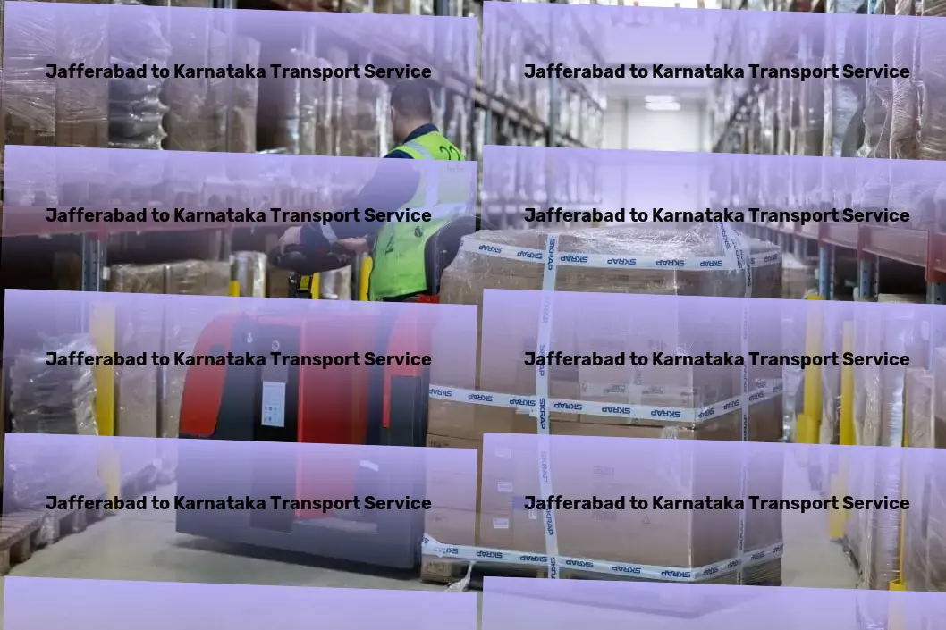 Jafferabad to Karnataka Transport Furniture logistics solutions