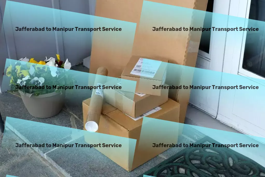 Jafferabad to Manipur Transport Express courier services